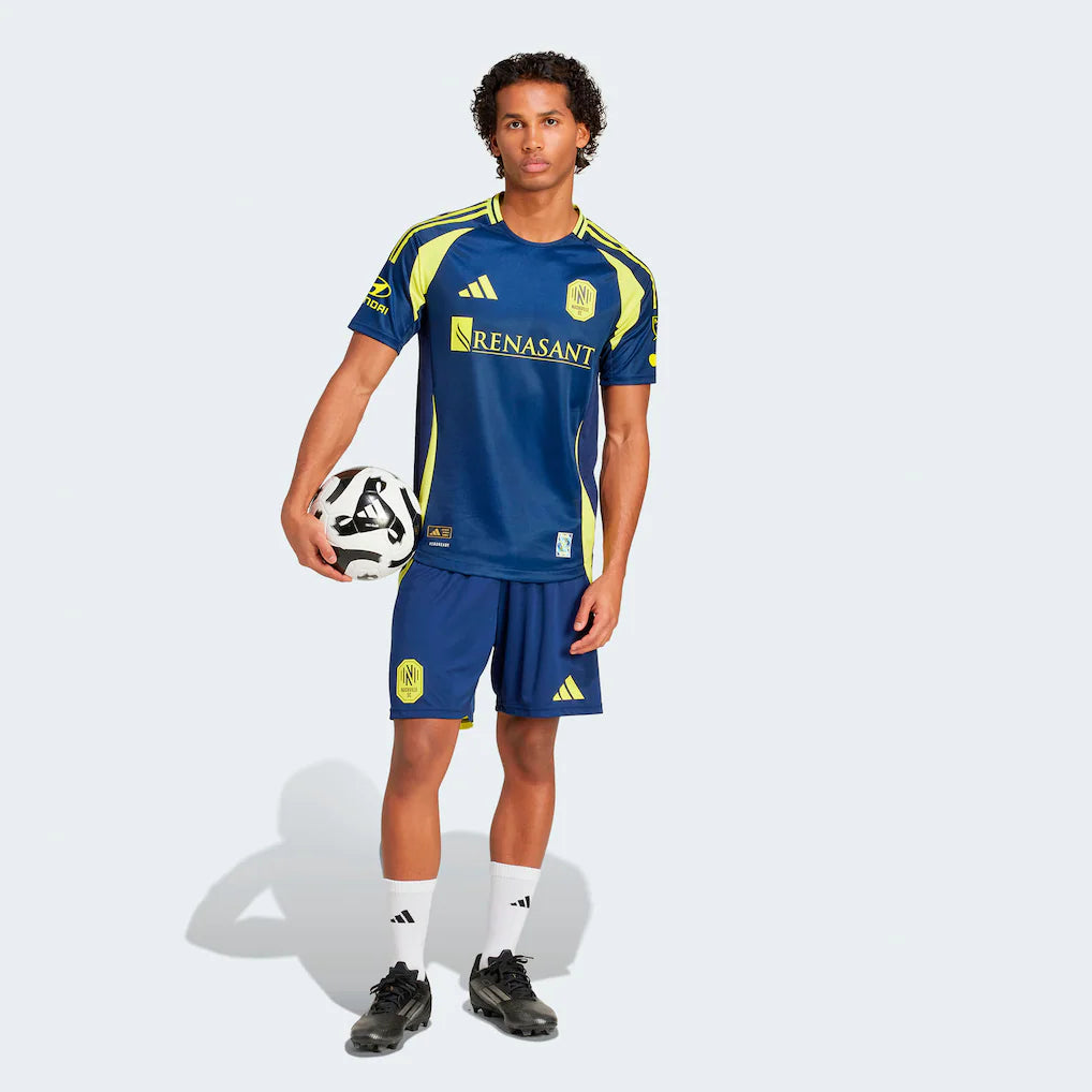 Nashville SC adidas 2025 The Heart Of Nashville Kit Authentic Jersey - Navy
