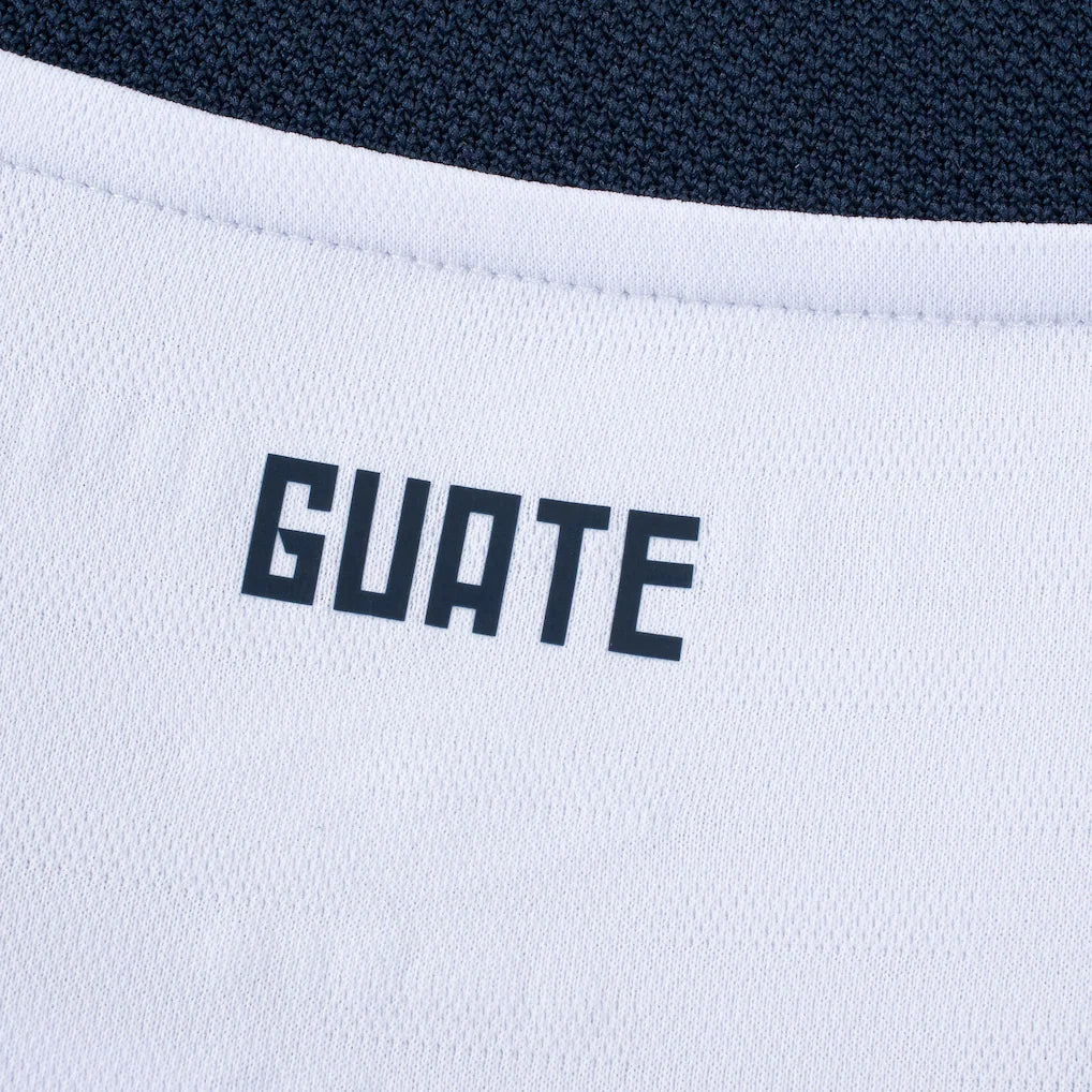 Guatemala National Team Umbro 2025 Home Replica Long Sleeve Jersey - White