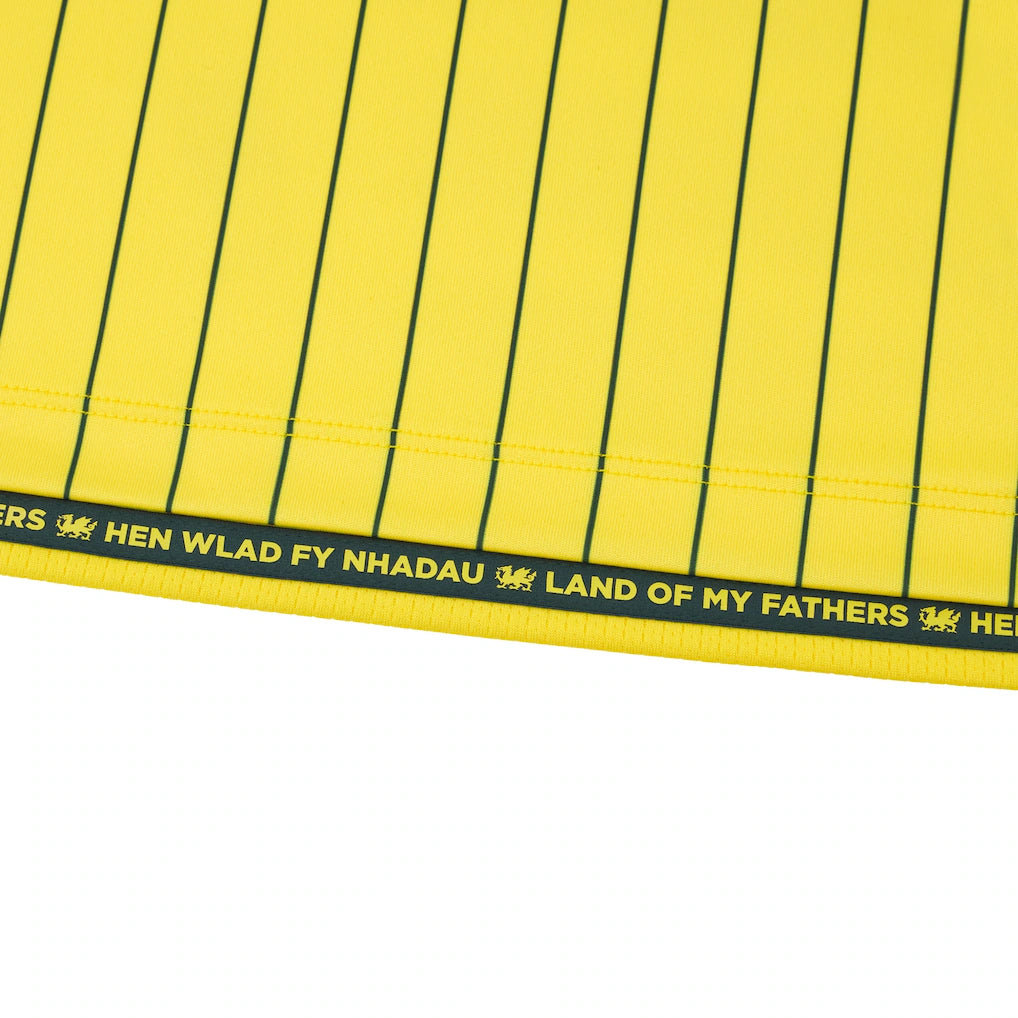Macron Wrexham Male Adult Yellow MAC F25 Men's Replica Jersey