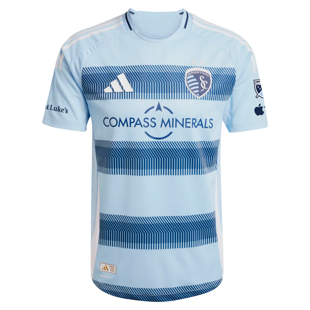 Sporting Kansas City adidas 2025 One KC On-Field Authentic Jersey - Light Blue