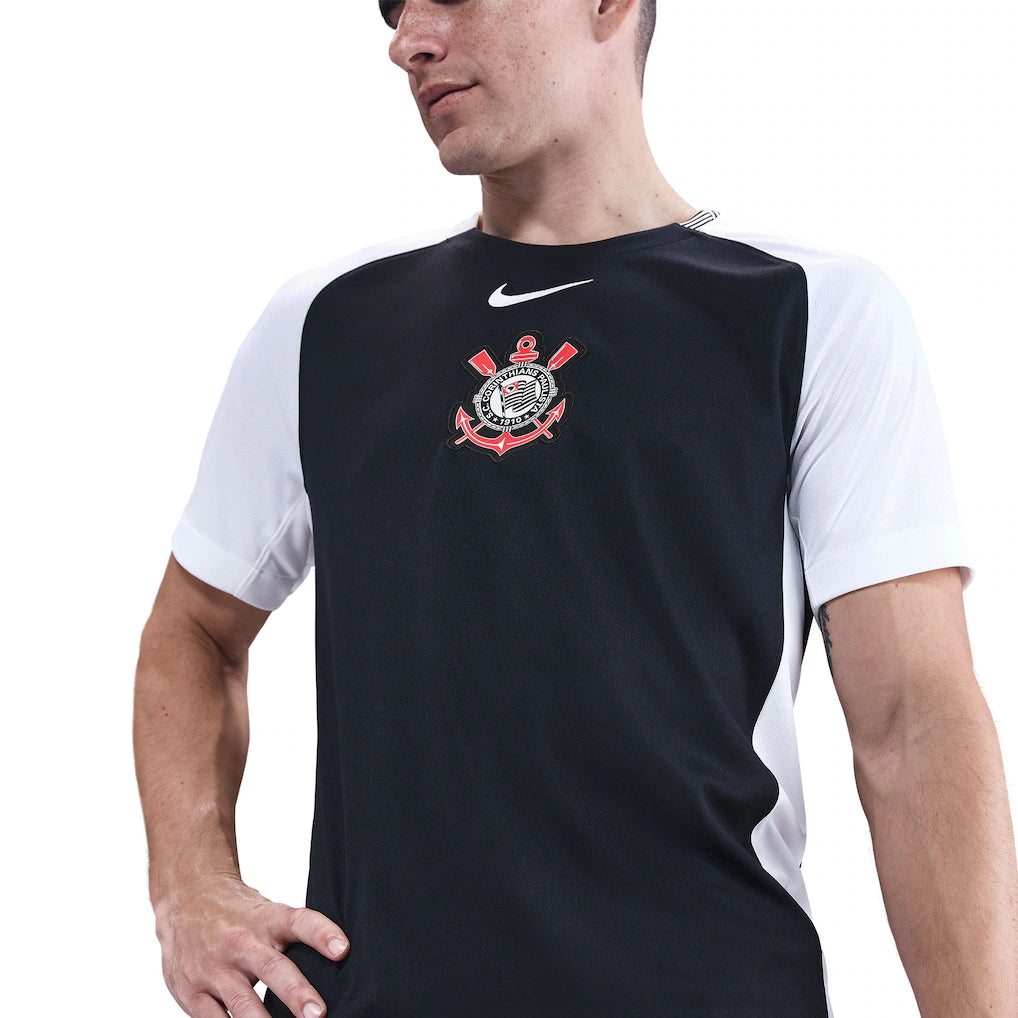 Corinthians Nike 2025/26 Away Replica Jersey - Black