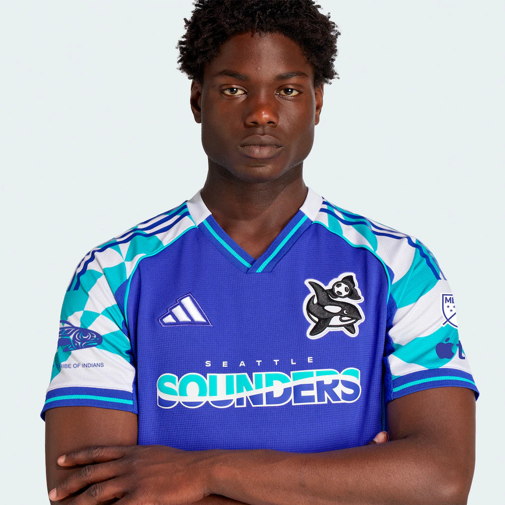 Seattle Sounders FC adidas 2025 Third Authentic Jersey - Blue