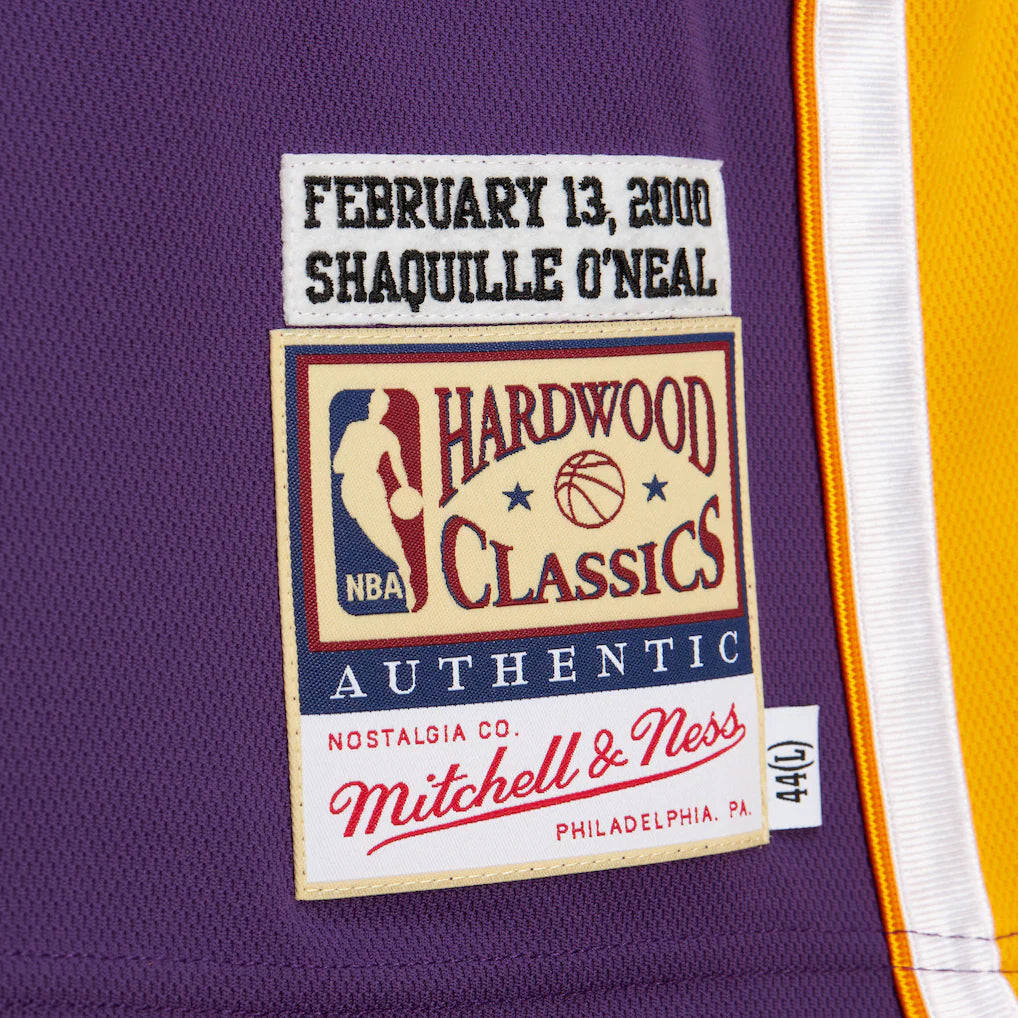 Shaquille O'Neal Los Angeles Lakers Mitchell & Ness 2000 NBA All-Star Game Authentic Jersey - Purple