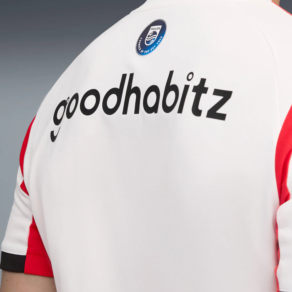 PSV Eindhoven Puma 2025/26 Home Replica Jersey - White
