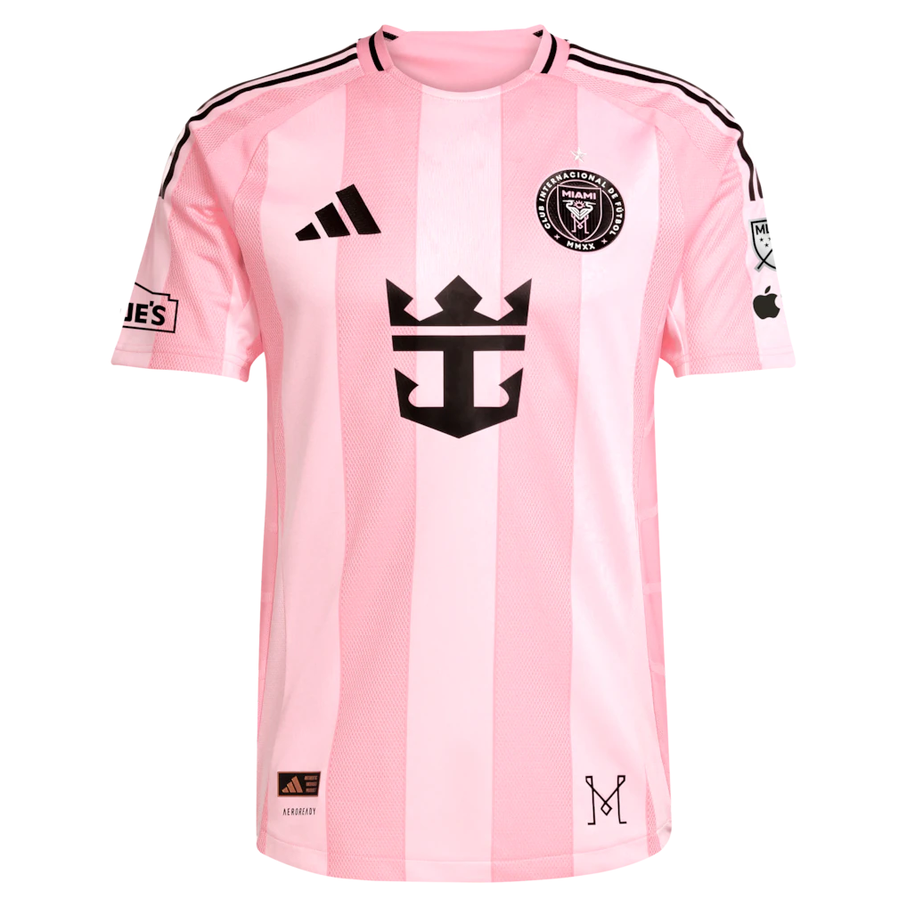 Inter Miami CF adidas 2025 Euforia On-Field Authentic Jersey - Pink