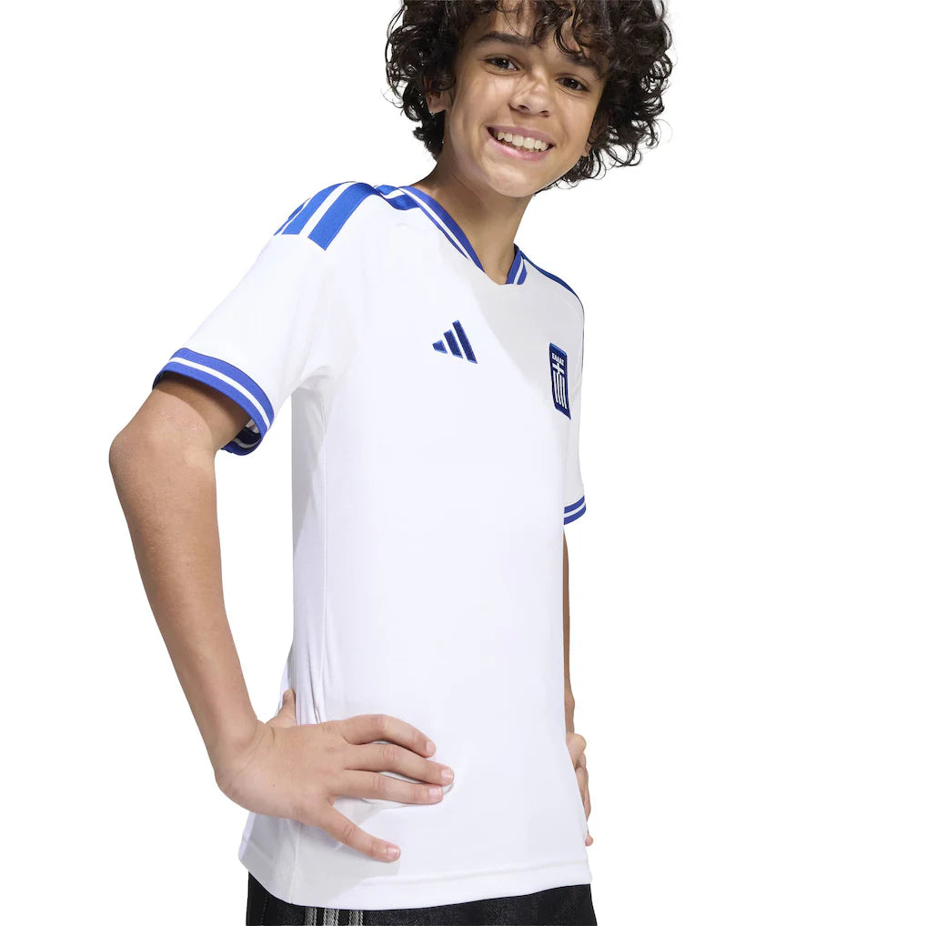 Greece National Team adidas Youth 2026  Replica Jersey - White