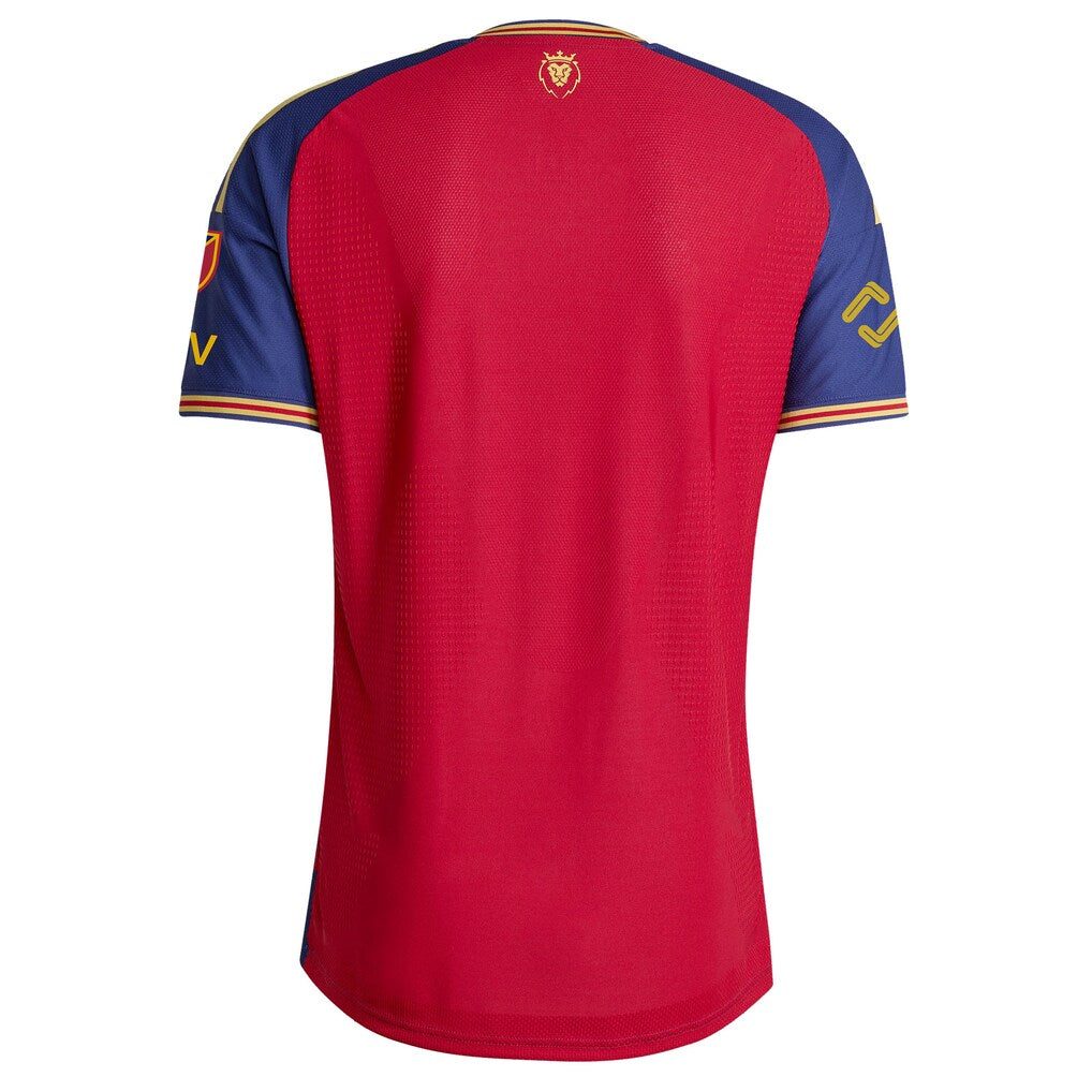 Real Salt Lake adidas 2026 The Switchback On-Field Authentic Patch Jersey - Red