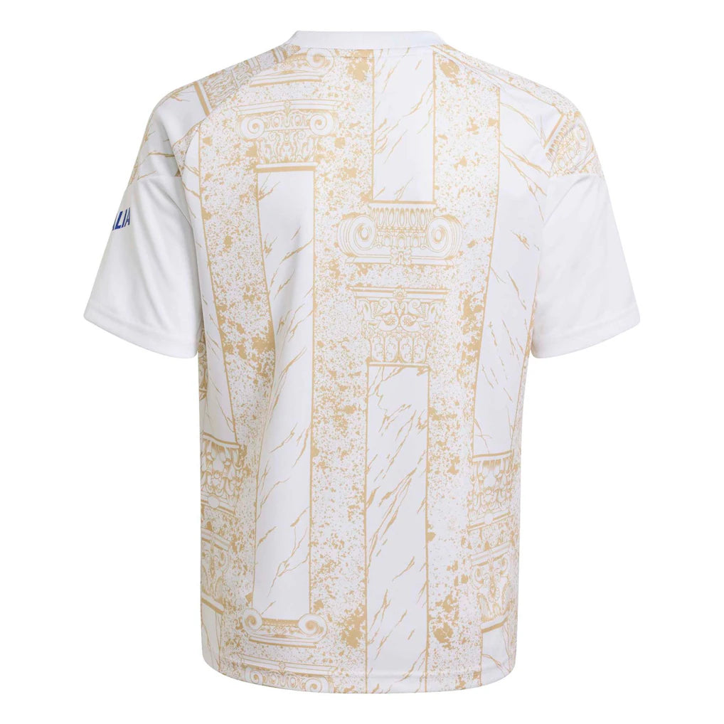 Italy National Team adidas Youth 2026 Pre-Match Top - White
