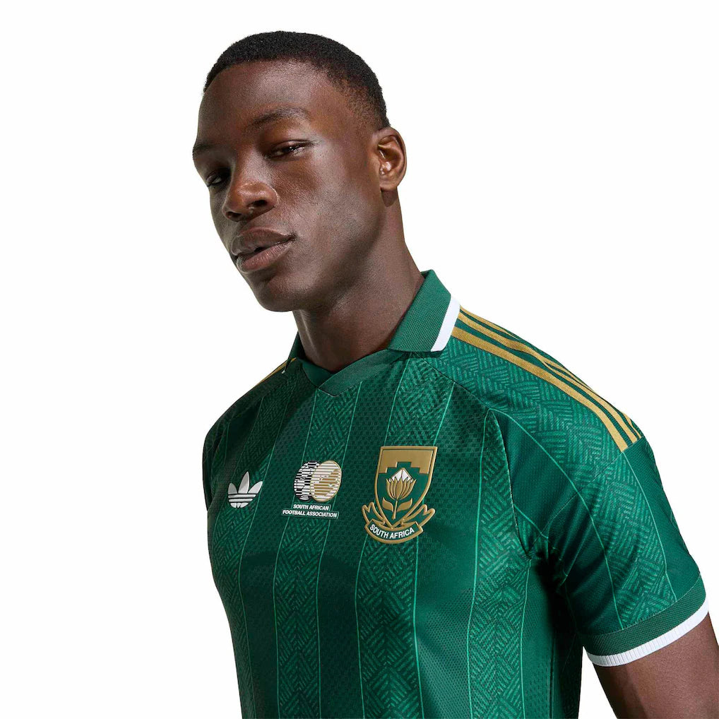 South Africa National Team adidas Away On-Field Authentic Jersey - Green