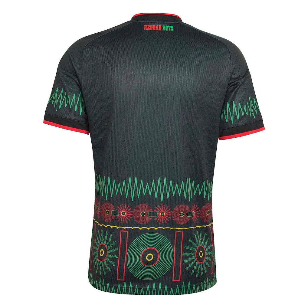 Jamaica National Team adidas 2026 Away Replica Jersey - Black