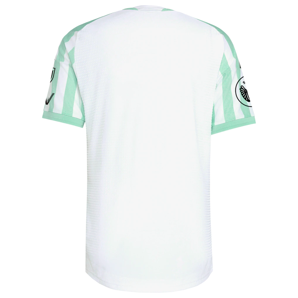 Austin FC adidas  2026 The Rooted Kit On-Field Authentic Patch Jersey - White