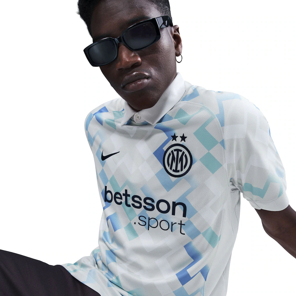 Inter Milan Nike 2025/26 Away Replica Jersey - Aqua