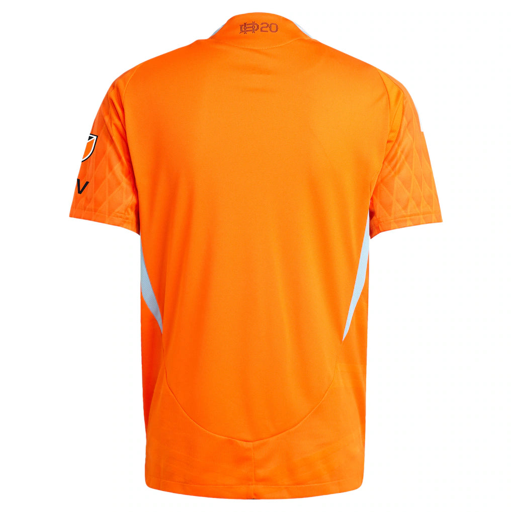 Houston Dynamo FC adidas 2025 Season 20 On-Field Authentic Jersey - Orange