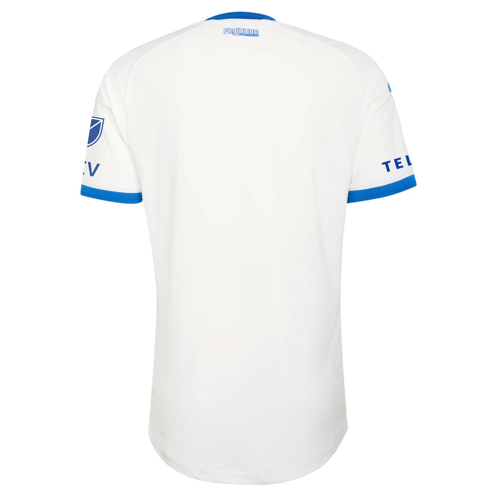 CF Montreal adidas 2026 The Procure Jersey On-Field Authentic Patch Jersey - White