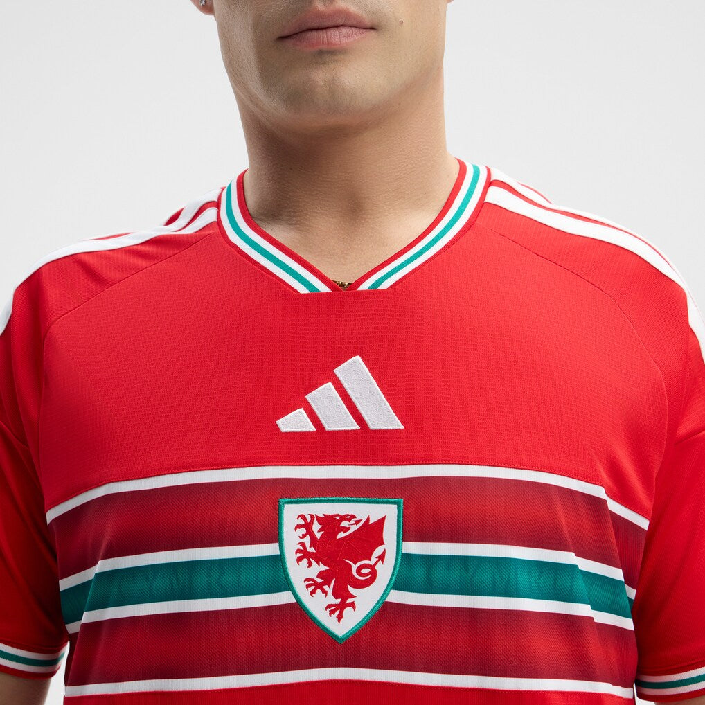 Wales National Team adidas 2026 Home Replica Jersey - Red
