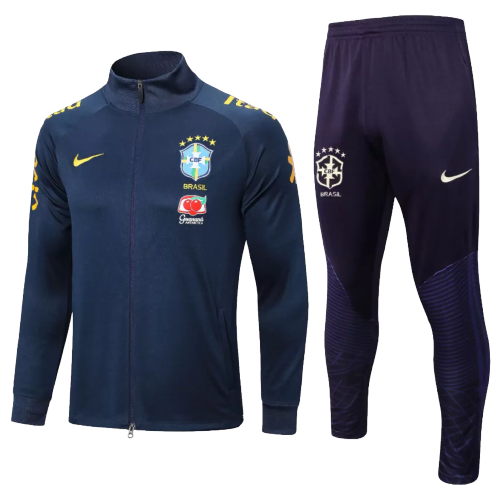 Travel Jacket National Team Brazil Man Com Patrocinio Go Jersey