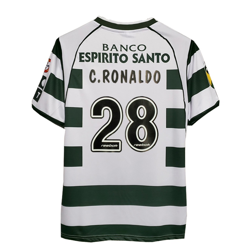 Jersey Portugal 2002 Home Retro Go Jersey