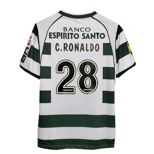 Jersey Portugal 2002 Home Retro Go Jersey