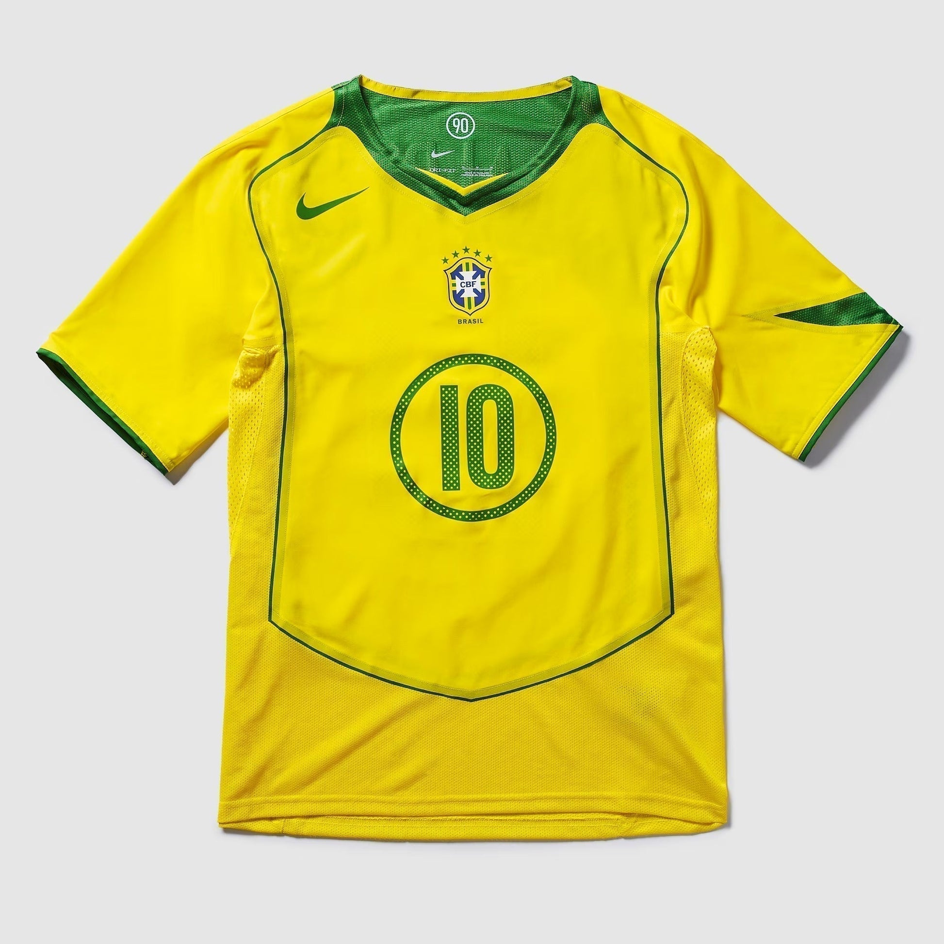 Jersey Brazil Reedição Total 90 Ronaldinho Man Go Jersey