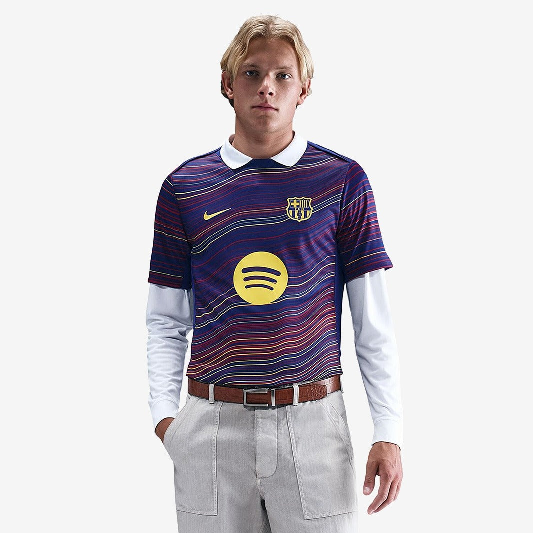 Jersey Barcelona 2025/26 Pre-Match Go Jersey