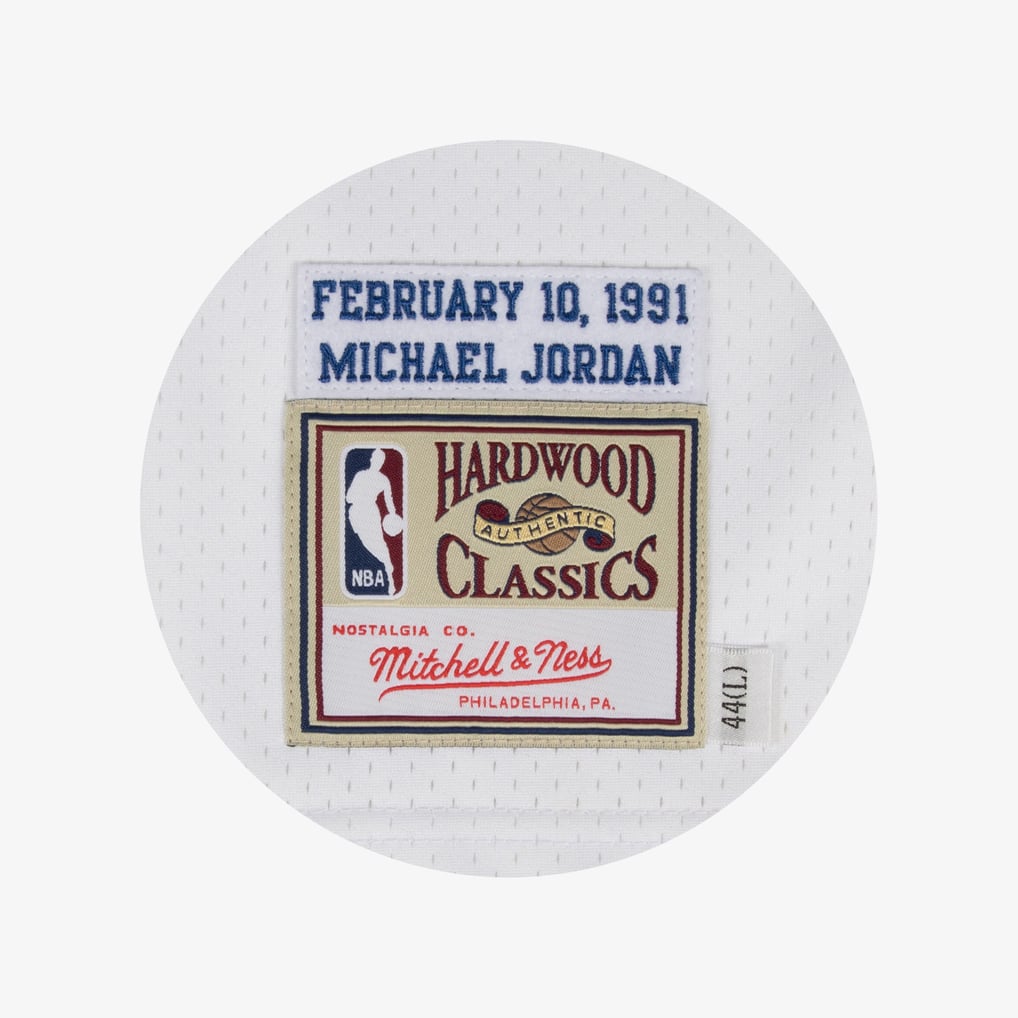Michael Eastern Conference Hardwood Classics 1991 NBA All-Star Game - White Go Jersey