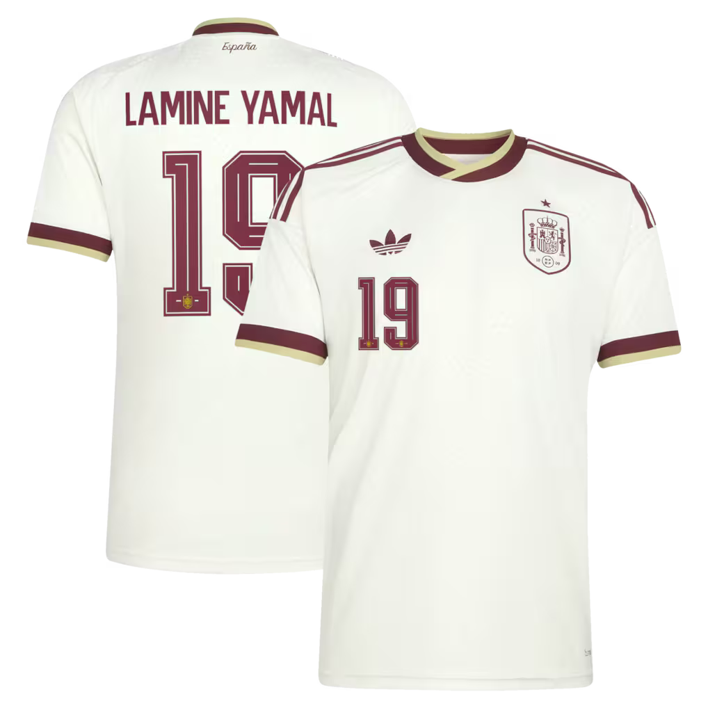 Jersey Spain 2026 World Cup I Away Fan - Lamine Yamal #19 Go Jersey
