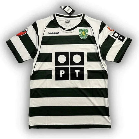 Retro Sporting Home Jersey 2002/03 Go Jersey