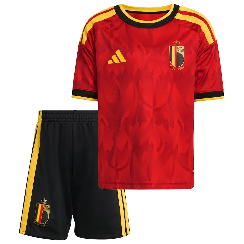 Kids Kit Belgica 2026 I Fan World Cup Go Jersey